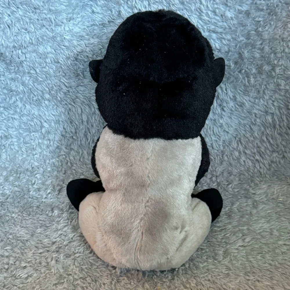 Ty Classic Bo Monkey Plush 9” Black Chimp Stuffed Animal Big Eyes Toy